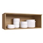 Cozinha Completa 7 Portas 2 Gavetas Gaia  Naturalle/cristalo