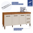 Cozinha Completa 7 Portas 3 Gavetas Atenas Kaiki Moveis Natur