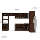 Cozinha Completa 8 Módulos 15 Portas 4 Gavetas Sem Tampo Camp