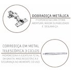 Cozinha Completa 8 Peças 17 Portas 2 Gavetas Gabriele Freijó/