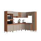 Cozinha Completa 8 Peças 17 Portas 2 Gavetas Gabriele Freijó/