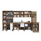 Cozinha Completa 8 Peças Com Bancada Completa Paneleiro Simpl