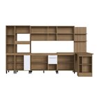 Cozinha Completa 8 Peças Com Bancada Completa Paneleiro Simpl