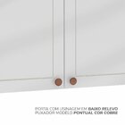 Cozinha Completa 8 Peças Com Rodapé Pérola Yescasa Branco