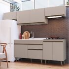 Cozinha Completa 8 Portas 1 Gaveta One Gralar Verde Bellagio,