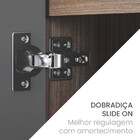 Cozinha Completa 8 Portas 4 Gavetas Amortecimento Pistão E Ni