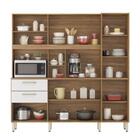 Cozinha Completa 8 Portas Kira Amendola Branco