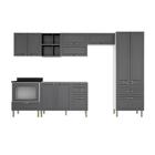 Cozinha Completa 9 Peças Americana Multimóveis 5659mf Branco/