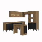 Cozinha Completa 9 Peças Com Bancada E Torre Quente 2 Fornos