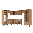 Cozinha Completa 9 Peças Com Cristaleira E Torre Quente Jade