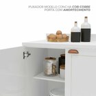 Cozinha Completa 9 Peças Com Rodapé Pérola Yescasa Branco