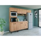 Cozinha Completa 9 Portas 1 Gaveta Mb 9001 Torino Mel