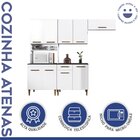 Cozinha Completa 9 Portas Atenas  Branco