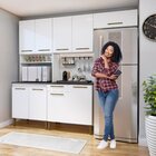 Cozinha Completa 9 Portas Atenas  Branco