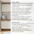 Cozinha Completa 9 Portas E 3 Gavetas Atenas  Nature/off White