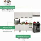 Cozinha Completa 9 Portas Valência Salleto Branco