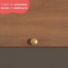 Cozinha Completa  Sálvia 6 Peças Com Armário E Balcão Freijó/