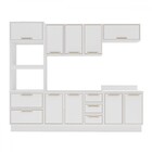 Cozinha Completa Amara 10 Portas 4 Gavetas 40250085 Branco -