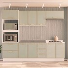 Cozinha Completa Amara 10 Portas 4 Gavetas 40250085 Branco/ve