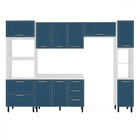 Cozinha Completa Amara 10 Portas 4 Gavetas 40250092 Branco/az