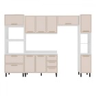 Cozinha Completa Amara 10 Portas 4 Gavetas 40250092 Branco/cr