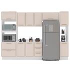 Cozinha Completa Amara 10 Portas 4 Gavetas 40250098 Creme/bra