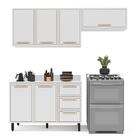 Cozinha Completa Amara 6 Portas 3 Gavetas 40250087 Branco - P