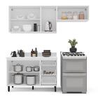 Cozinha Completa Amara 6 Portas 3 Gavetas 40250087 Branco - P