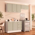 Cozinha Completa Amara 6 Portas 3 Gavetas 40250093 Branco/ver