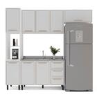 Cozinha Completa Amara 8 Portas 3 Gavetas 40250078 Branco - P