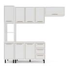 Cozinha Completa Amara 8 Portas 3 Gavetas 40250078 Branco - P