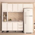 Cozinha Completa Amara 8 Portas 3 Gavetas 40250078 Branco - P