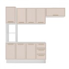 Cozinha Completa Amara 8 Portas 3 Gavetas 40250084 Branco/cre