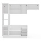 Cozinha Completa Amara 8 Portas 3 Gavetas 40250084 Branco/ver