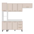 Cozinha Completa Amara 8 Portas 3 Gavetas 40250090 Branco/cre