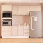 Cozinha Completa Amara 8 Portas 4 Gavetas 40250082 Branco/cre