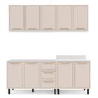 Cozinha Completa Amara 9 Portas 3 Gavetas 40250077 Branco/cre