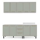 Cozinha Completa Amara 9 Portas 3 Gavetas 40250077 Branco/ver