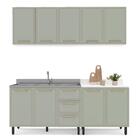 Cozinha Completa Amara 9 Portas 3 Gavetas 40250077 Branco/ver