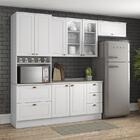 Cozinha Completa Americana 4 Peças Com Torre Quente 1 Forno E