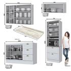 Cozinha Completa Americana 4 Peças Com Torre Quente 1 Forno E