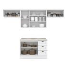 Cozinha Completa Americana 4 Peças - Móveis Henn