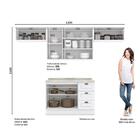 Cozinha Completa Americana 4 Peças - Móveis Henn