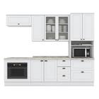 Cozinha Completa Americana 5 Peças Com Balcão Forno De Embuti