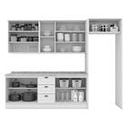 Cozinha Completa Americana 5 Peças Com Lateral - Móveis Henn