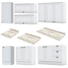 Cozinha Completa Americana 7 Peças Com Tampo - Móveis Henn