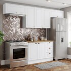 Cozinha Completa Americana 7 Portas 3 Gavetas Com Tampo 100%