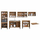 Cozinha Completa Araucária 14 Portas 3 Gavetas Montana/grafit