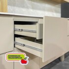 Cozinha Completa Art 12 Portas 4 Gavetas Freijo/vanilla - Kit