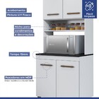 Cozinha Completa Atenas 12 Portas 3 Gavetas Branco - Kaiki Mó